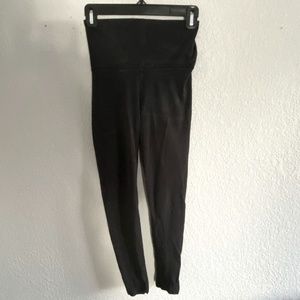 PINK black High Waisted Yoga Pants